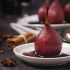 26- Peras em calda de vinho