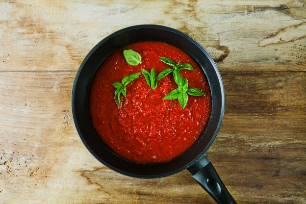 Molho de tomate caseiro delicioso