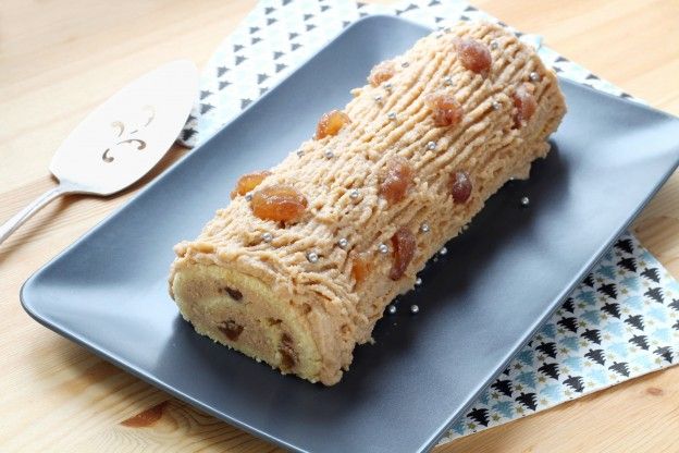 O creme para a bûche de castanhas