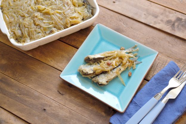 Sarde in Saor - Sardinhas em Saor