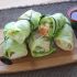 Rolinhos de alface