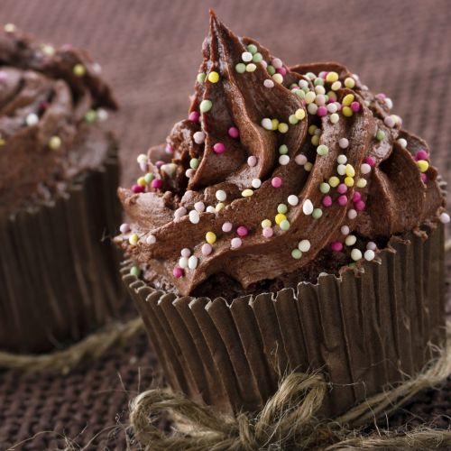 Cupcakes de chocolate