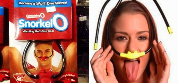 1 - Você nunca mais ficará sem ar ao dar prazer para sua parceira, com o snorkel do prazer