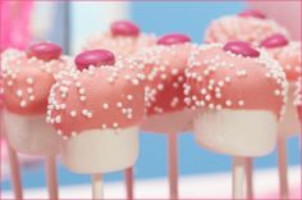 Cake pops de marshmallows?