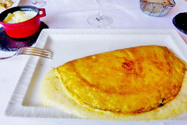 Omelete da mãe Poulard - Mont Saint Michel