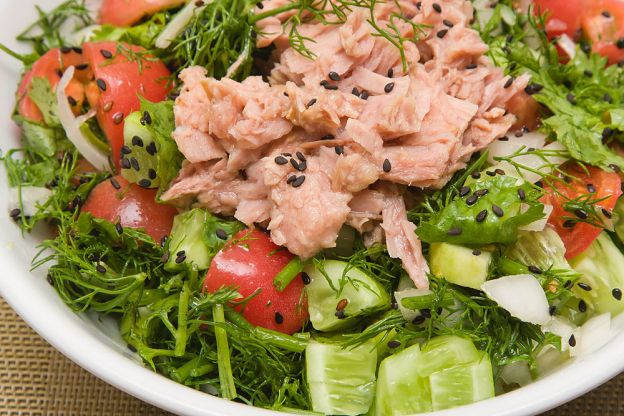 Salada de atum