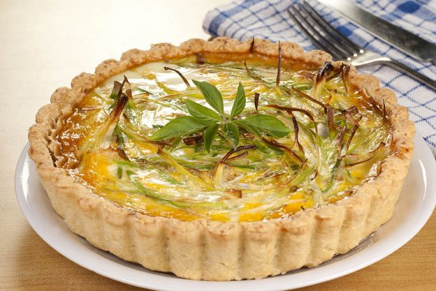 Quiches e pizzas de atum