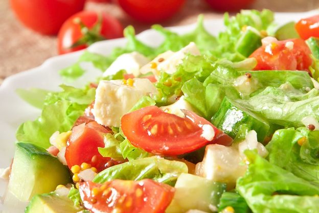 Um bom vinagrete e sua salada fica especial!