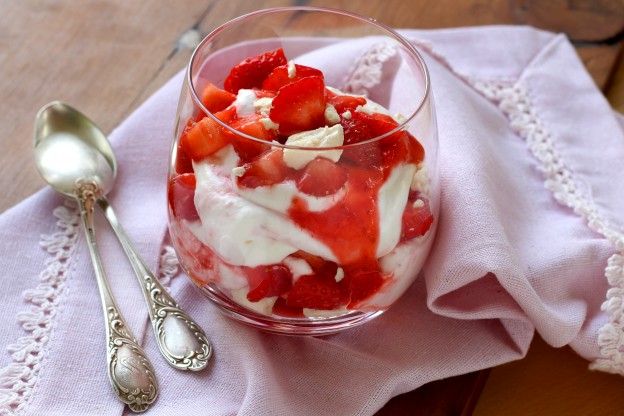 Eton Mess de morango