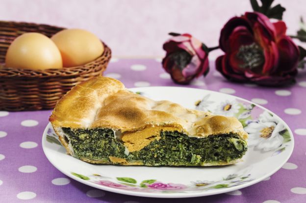 Empadão vegetariano