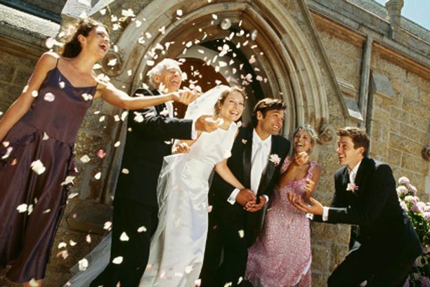 O casamento e os doces