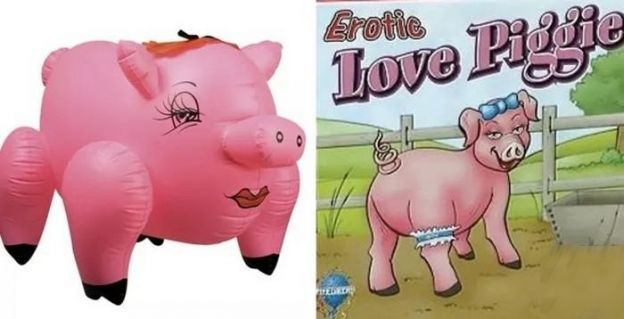 17 - Olha a porquinha!!! Quando você pensa que a bestialidade não tem limites...só rindo