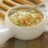 Sopa com arroz