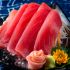 Sashimi de atum Rabilho