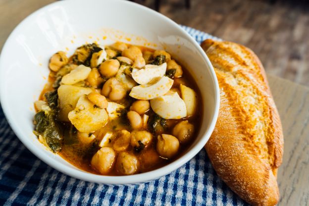 Guiso de garbanzos
