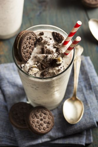 Milk-shake de oreos