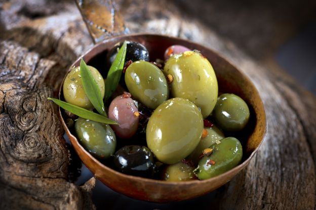 Azeitonas e azeite de oliva