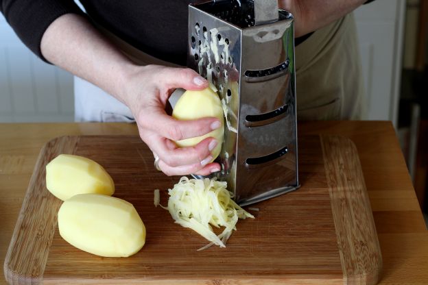 Ralar as batatas