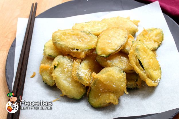 Tempuras de abobrinhas