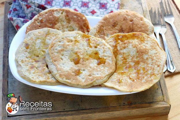 Pancakes de banana sem glúten