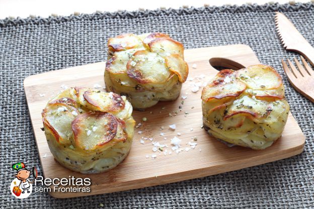 Mini mil folhas de batatas