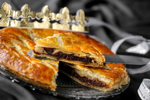 Galette de Chocolate com Peras