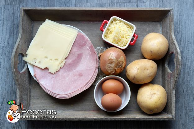 Os ingredientes pra 4 pessoas