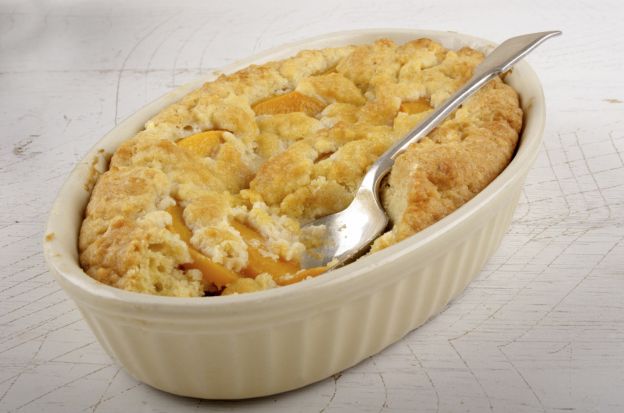 Crumble de pêssegos