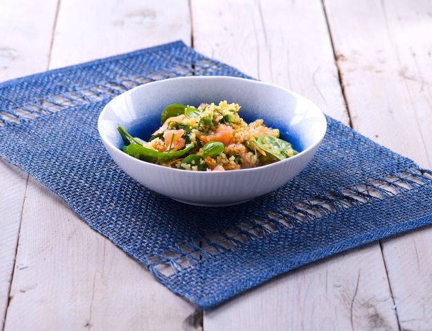 Bowl gourmand com salmão defumado da Noriega