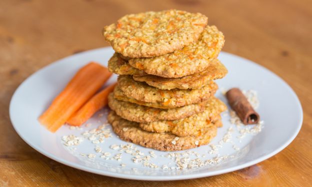 Cookies Bolo de cenoura