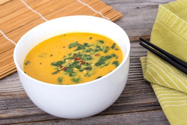 Sopa de abóbora light