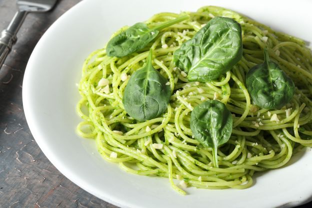 Spaghetti ao pesto