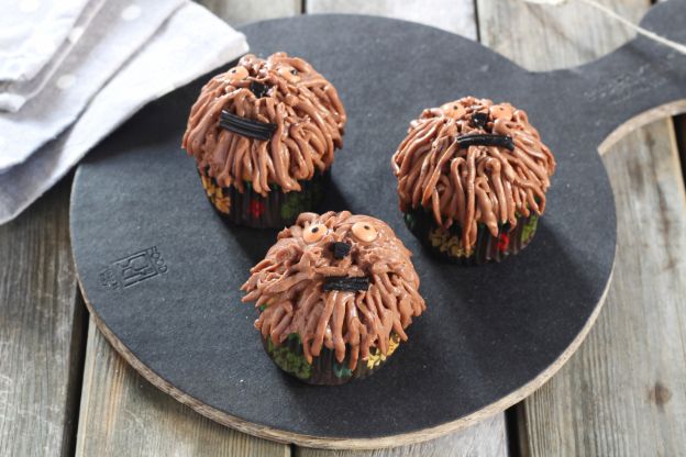 Cupcakes de Nutella do Chewbacca