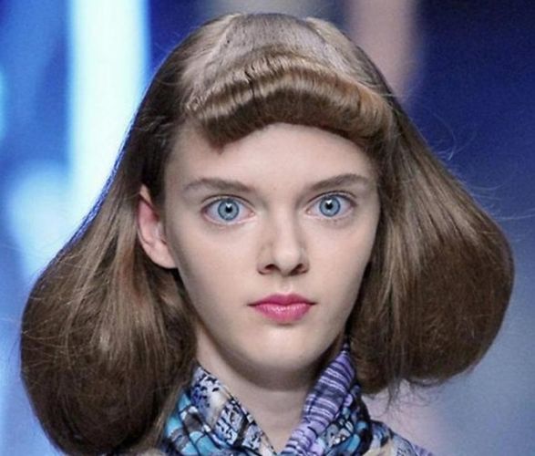 Cortes/penteados bizarros