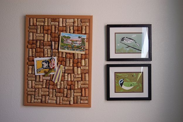 Um quadro de cortiça!