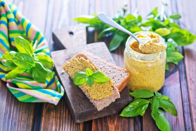 A mostarda e o  ketchup