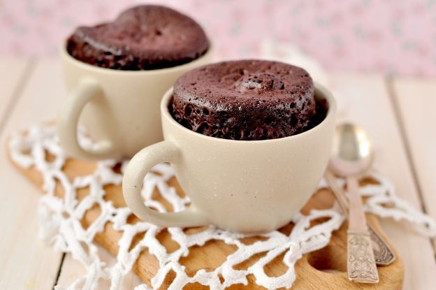 MugCake de chocolate