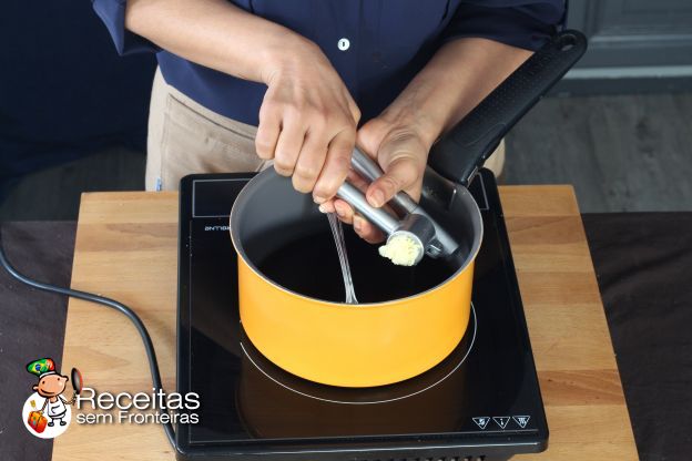Preparação do molho