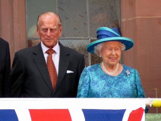 Príncipe Philip e Rainha Elizabeth