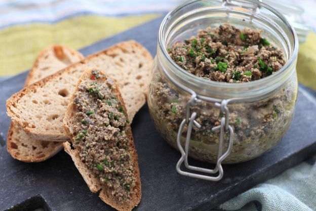 Rillettes vegetarianas