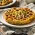 Waffles de batata doce