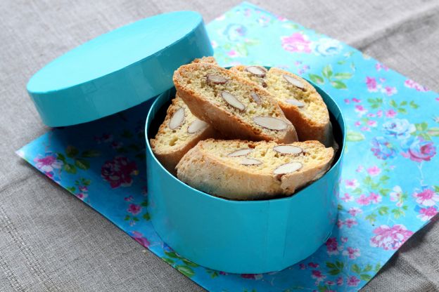 Cantuccini com amêndoas