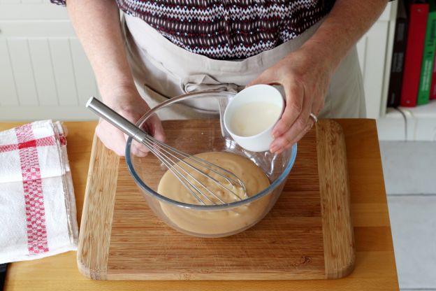 Preparando o recheio