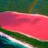 Lago Hillier, na Austrália