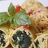 Cannelloni de espinafre e ricota