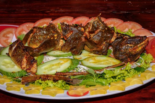 Lagarto grelhado - Vietnã