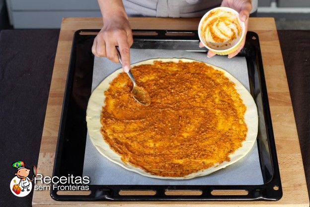 Abra a passa e recheie