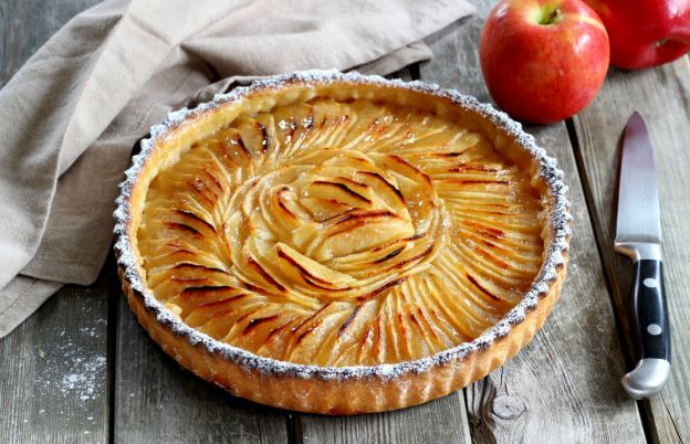Tarte aux pommes (Torta de maçãs)