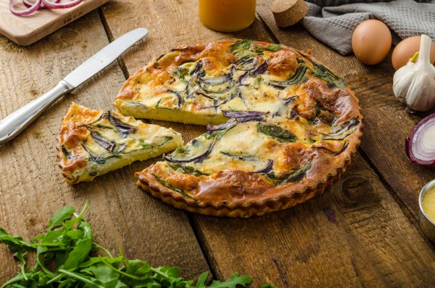Quiche de espinafre