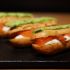 Éclairs de salmão defumado com chantilly de wasabi